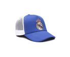 Fan Ink Limited official Real Madrid adjustable trucker hat with embroidered crest and mesh back