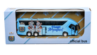 Mini Bus Toy die-cast Argentina soccer team bus with authentic colors and player graphics in display box