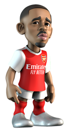 Minix Arsenal FC 12cm football star figurine in official red and white kit with Emirates sponsor logo.