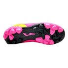 Joma Toledo Junior Molded 24 lightweight soccer shoes with synthetic Fibertec upper and rubber outsole for kids