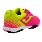 Joma Toledo Junior Kids Turf Soccer Shoes with bright colors and turf grip for young players
