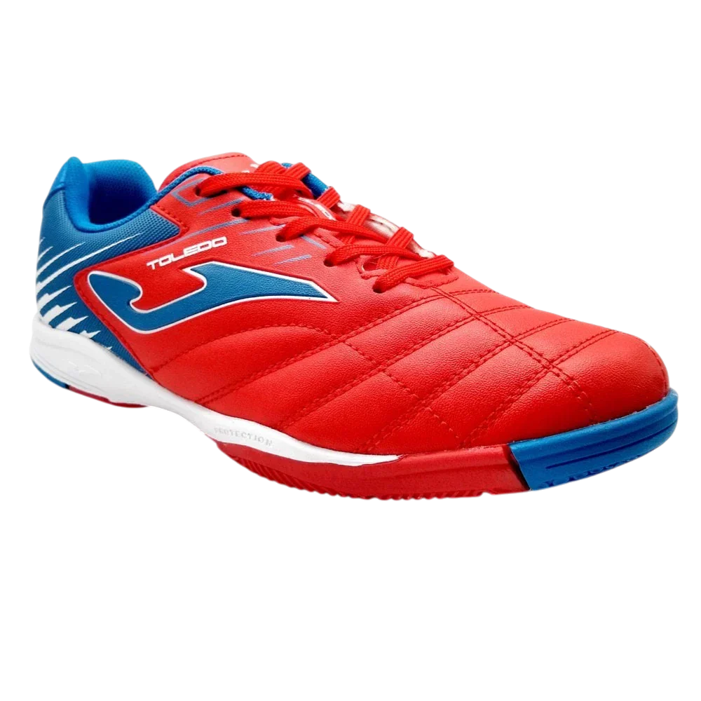 Joma Toledo Junior Indoor Soccer Shoes for kids with lightweight design and vibrant colors