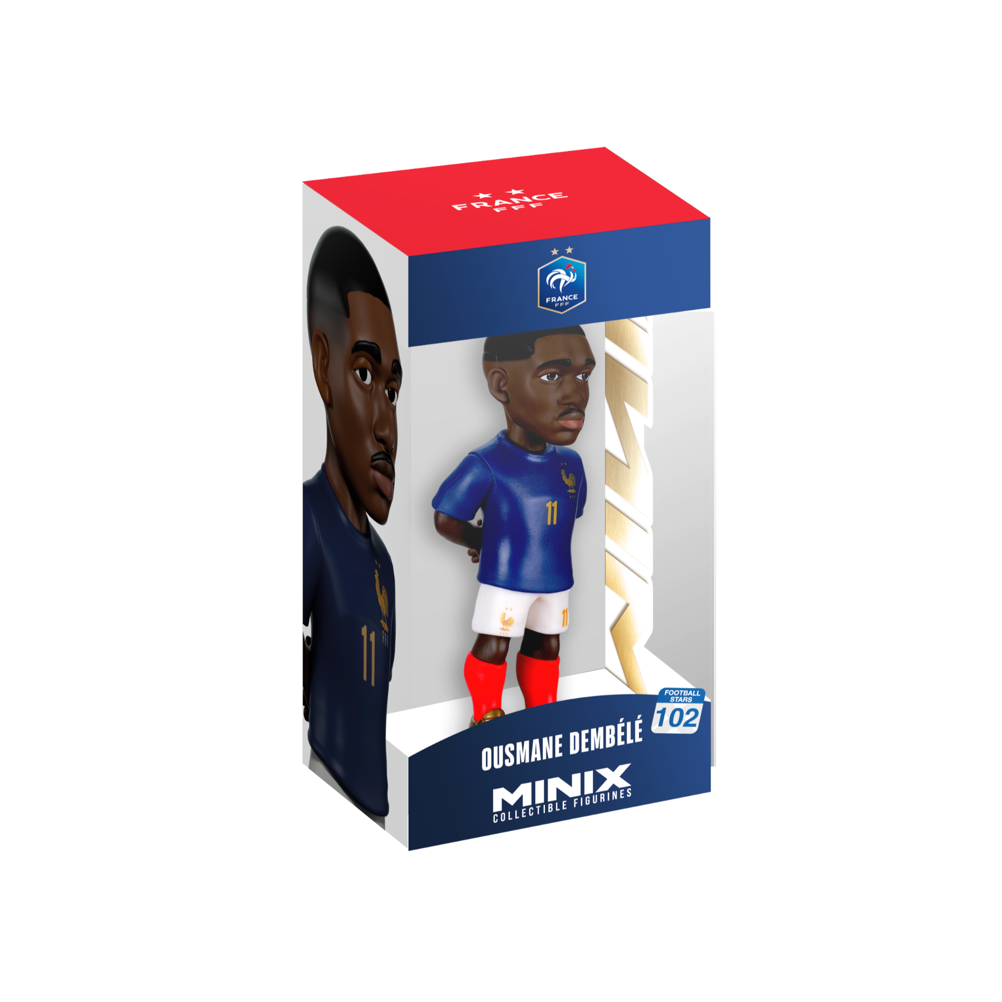 Minix Ousmane Dembélé France national team 12cm collectible figurine detailed kit design