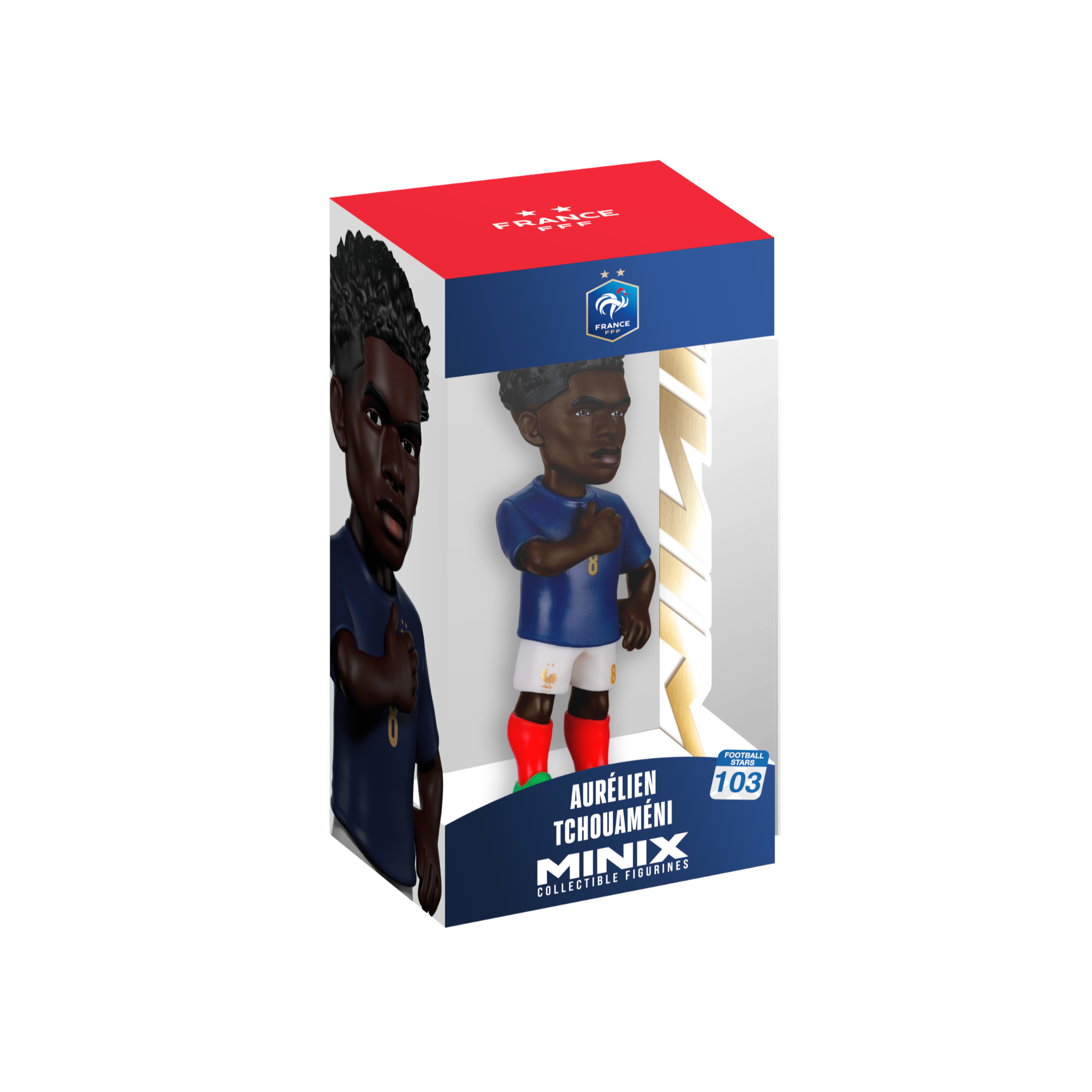 Minix Aurélien Tchouaméni France national team collectible figurine 12cm detailed kit