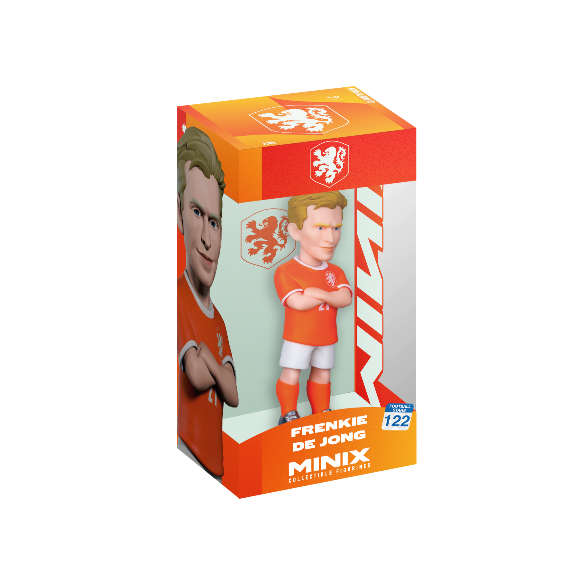 Minix Frenkie de Jong Netherlands figurine 12cm collectible in official kit