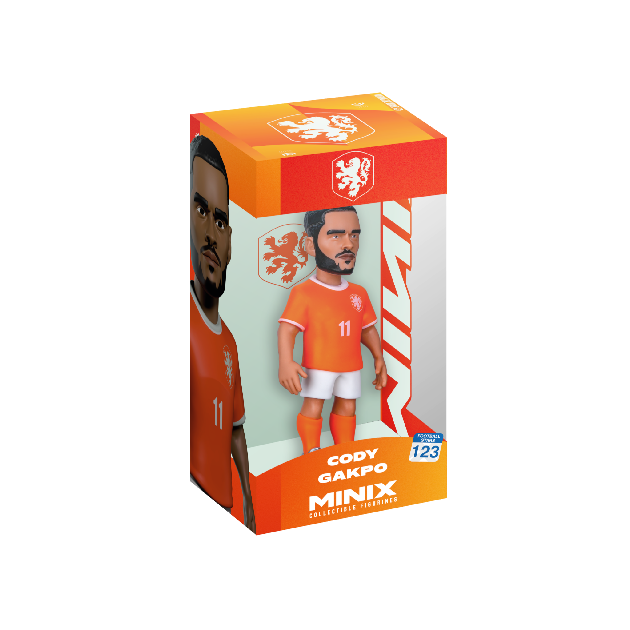 Minix Cody Gakpo Netherlands 12cm collectible figurine in official kit