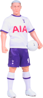 Sockers officially licensed soccer hero figurine wearing Tottenham Hotspur kit, 30cm tall collectible