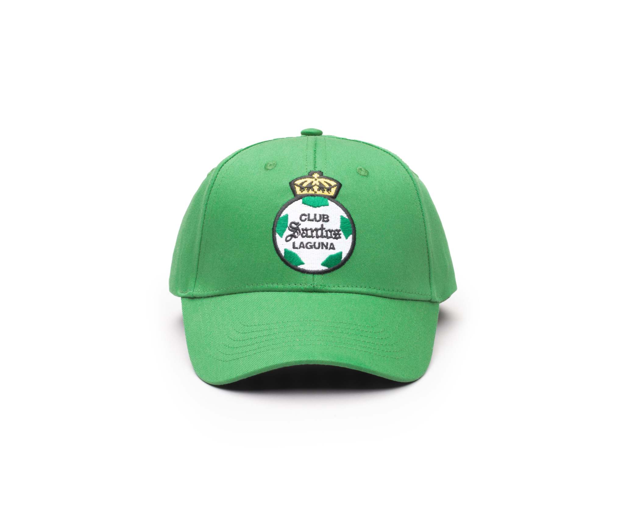 Fan Ink officially licensed adjustable green baseball hat with Club Santos Laguna logo