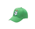 Club Santos Laguna Adjustable Cap, green polyester twill with a curved bill and embroidered club crest on the front