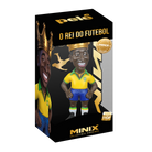 Minix Pele collectible figurine in Brazil national team kit, 12cm soccer icon gift box