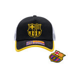 Official FC Barcelona ONE8TH micro-adjust trucker cap with interchangeable patch