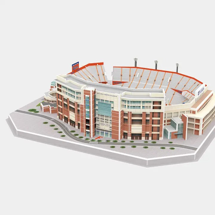 Florida Gators Ben Hill Griffin Stadium 3D puzzle detailed exterior facade