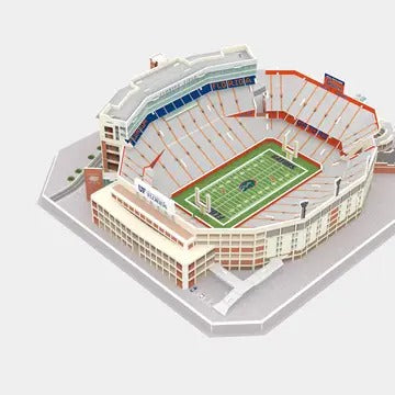 Florida Gators Ben Hill Griffin Stadium 3D puzzle seating and field view