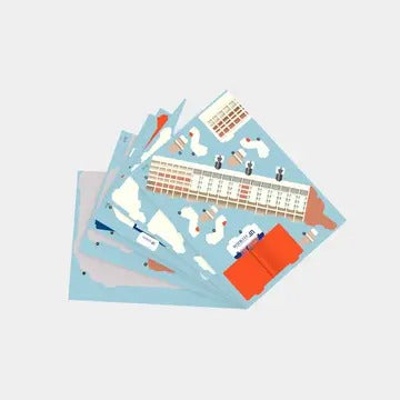Florida Gators Ben Hill Griffin Stadium 3D puzzle foam-board pieces before assembly