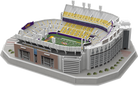 LSU Tiger Stadium 3D replica puzzle model in purple and gold colors