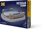 Michigan Wolverines Michigan Stadium 3D puzzle replica with maize-and-blue details and 106 pieces