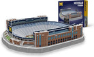 Michigan Wolverines 3D puzzle of Michigan Stadium The Big House detailed replica with maize and blue colors