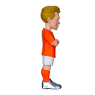 Minix Frenkie de Jong figurine in an orange Netherlands football shirt, white shorts and orange socks, arms folded