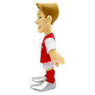 Minix Martin Ødegaard Arsenal figurine with a red and white football kit, brown hair and oversized silver boots