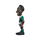 Minix Pelé New York Cosmos Figurine in a green and white football kit, with black hair and oversized boots