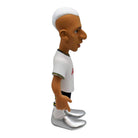 Minix Richarlison Tottenham Hotspur figurine with a white kit and silver boots, shown in a distinctive side-profile pose