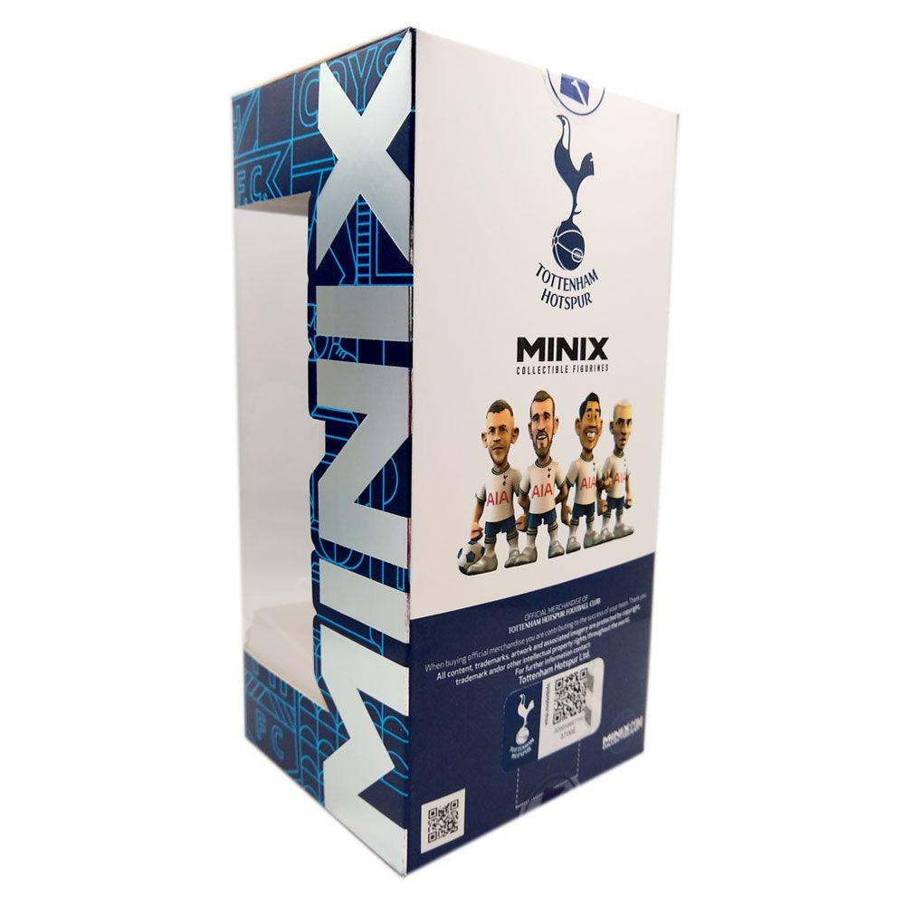 Minix Son Heung-min Tottenham Hotspur collectible figurine box, white and navy with player artwork and club crest