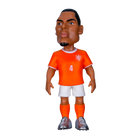 Minix Virgil van Dijk figurine in an orange Netherlands shirt with white shorts, number 4 and grey boots