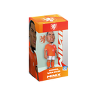 Minix Virgil van Dijk collectible figurine in an orange Netherlands kit, displayed inside a branded orange box