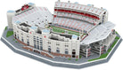 Completed Nebraska Memorial Stadium 3D puzzle front view