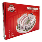3D 77-piece Ohio State Ohio Stadium replica puzzle with scarlet and gray details