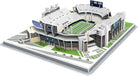 Penn State Nittany Lions 3D stadium puzzle with a gray exterior, white seating, green football field and We Are sign