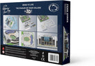 Penn State Nittany Lions 3D stadium puzzle box in navy, showing Beaver Stadium model views and assembly pieces