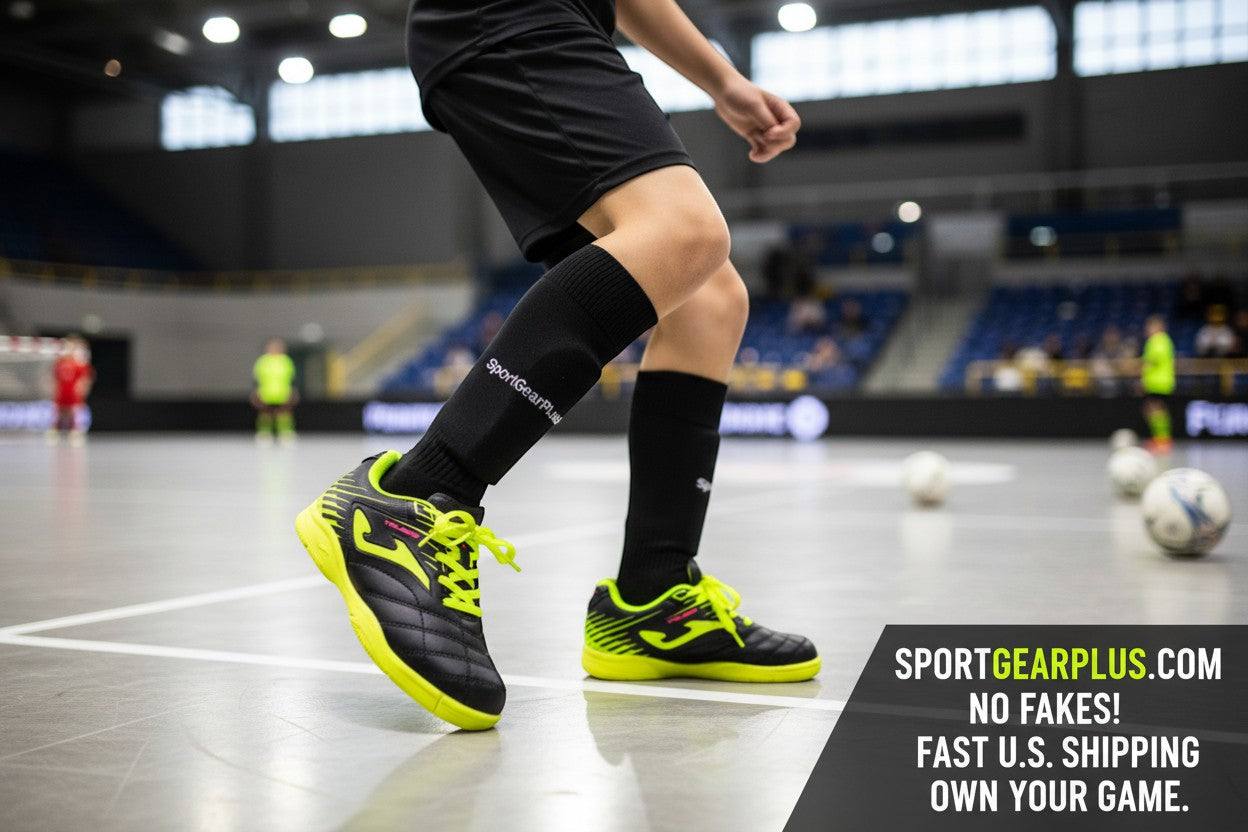 Joma Toledo Junior Indoor Soccer Shoes for kids with vibrant colors and lightweight design
