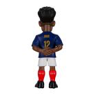 SGP Minix Désiré Doué France football figurine seen from the back wearing the blue national team kit with number 12