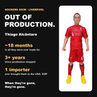 Sockers Thiago Alcântara 30cm figure, out of production