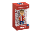 Minix Antoine Griezmann 12cm Atlético Madrid collectible figurine in official La Liga kit with branded packaging