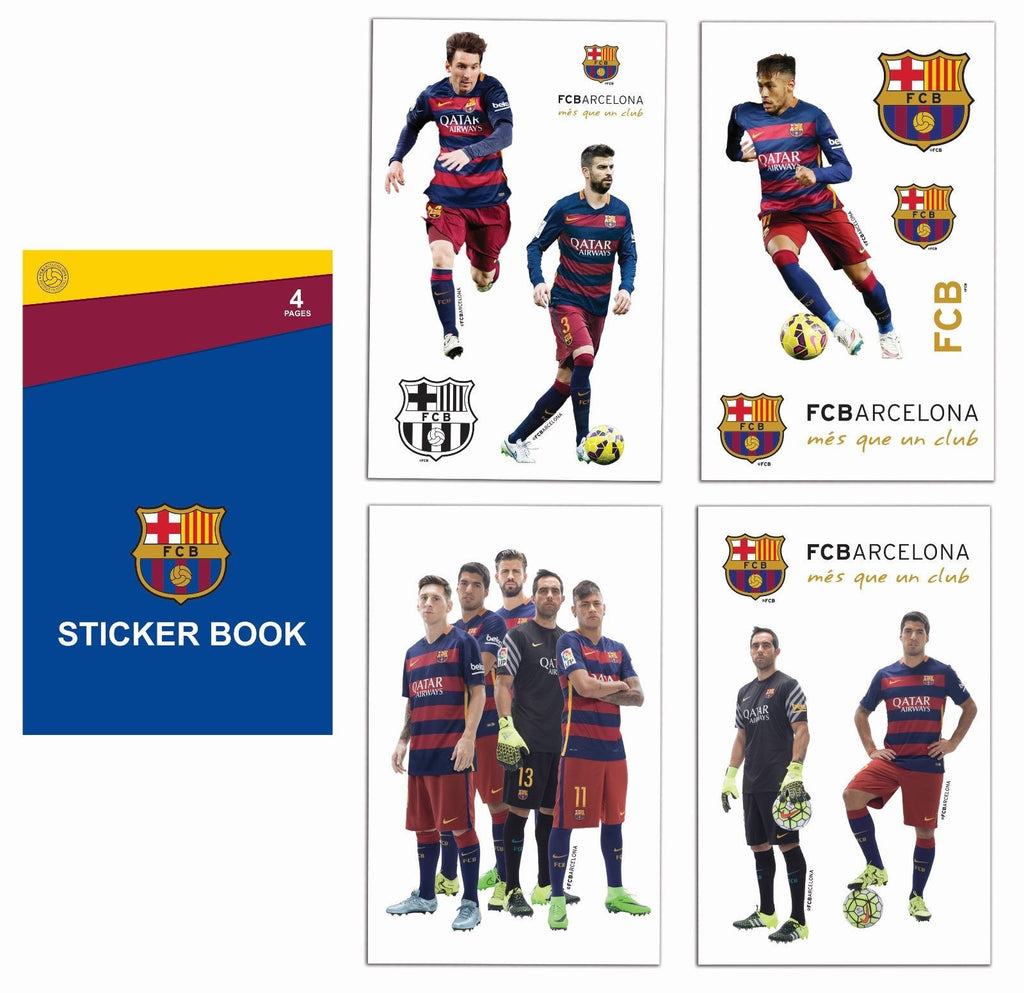 SOCCER EUROPE CLUB OFFICIALLY LICENSED STICKER BOOKS - Sport Gear Plus 