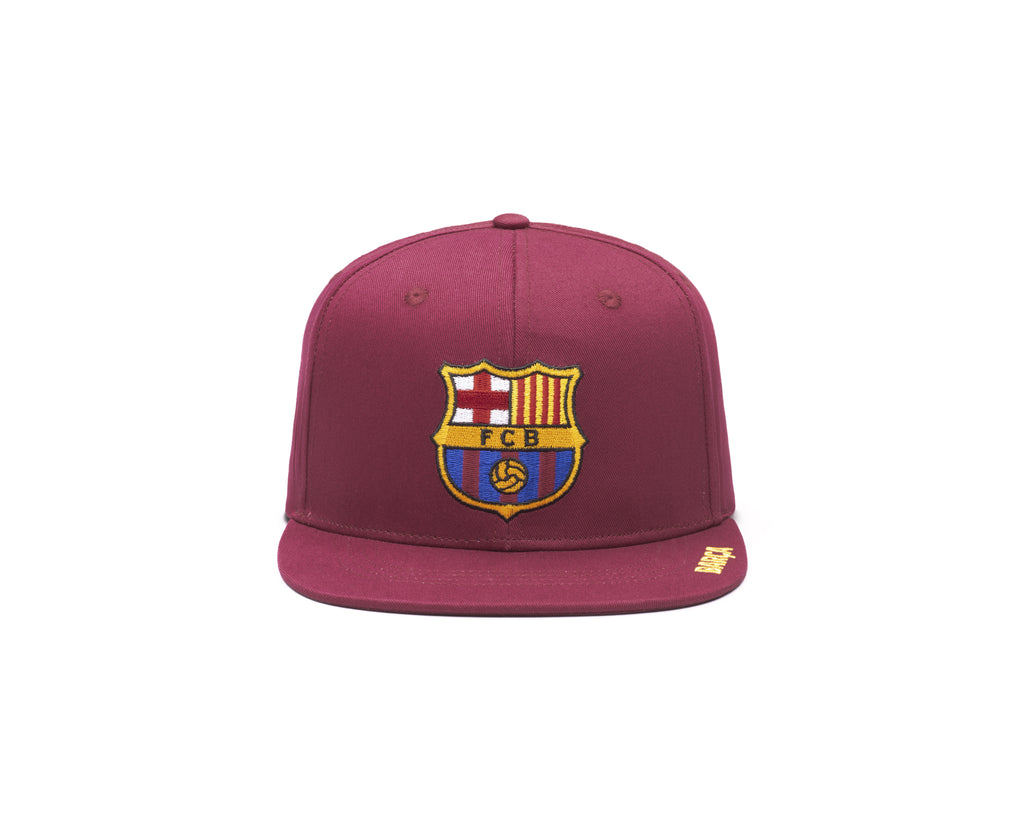 Fan Ink Officially Licensed Team Snapback Hats - Show barcelona front