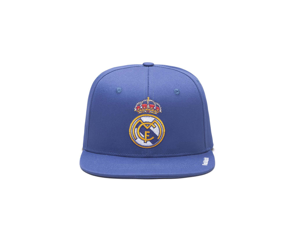 Fan Ink Officially Licensed Team Snapback Hats - Show real madrid front